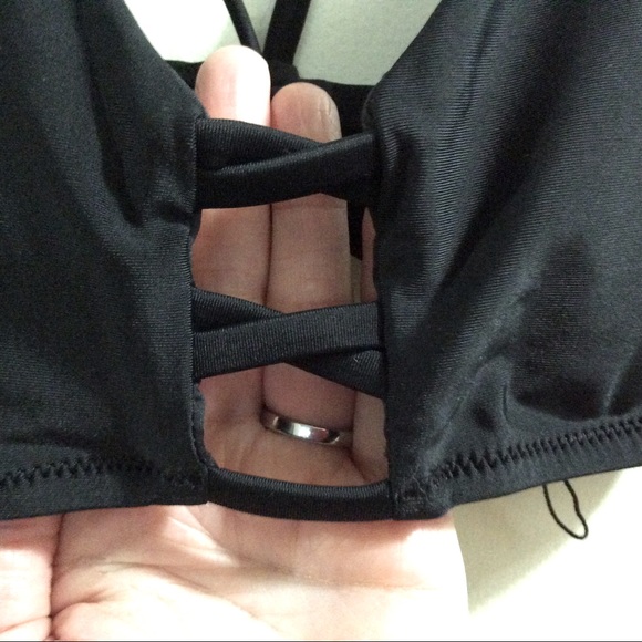 NWT Relleciga bikini top with adjustable ties - Picture 3 of 9